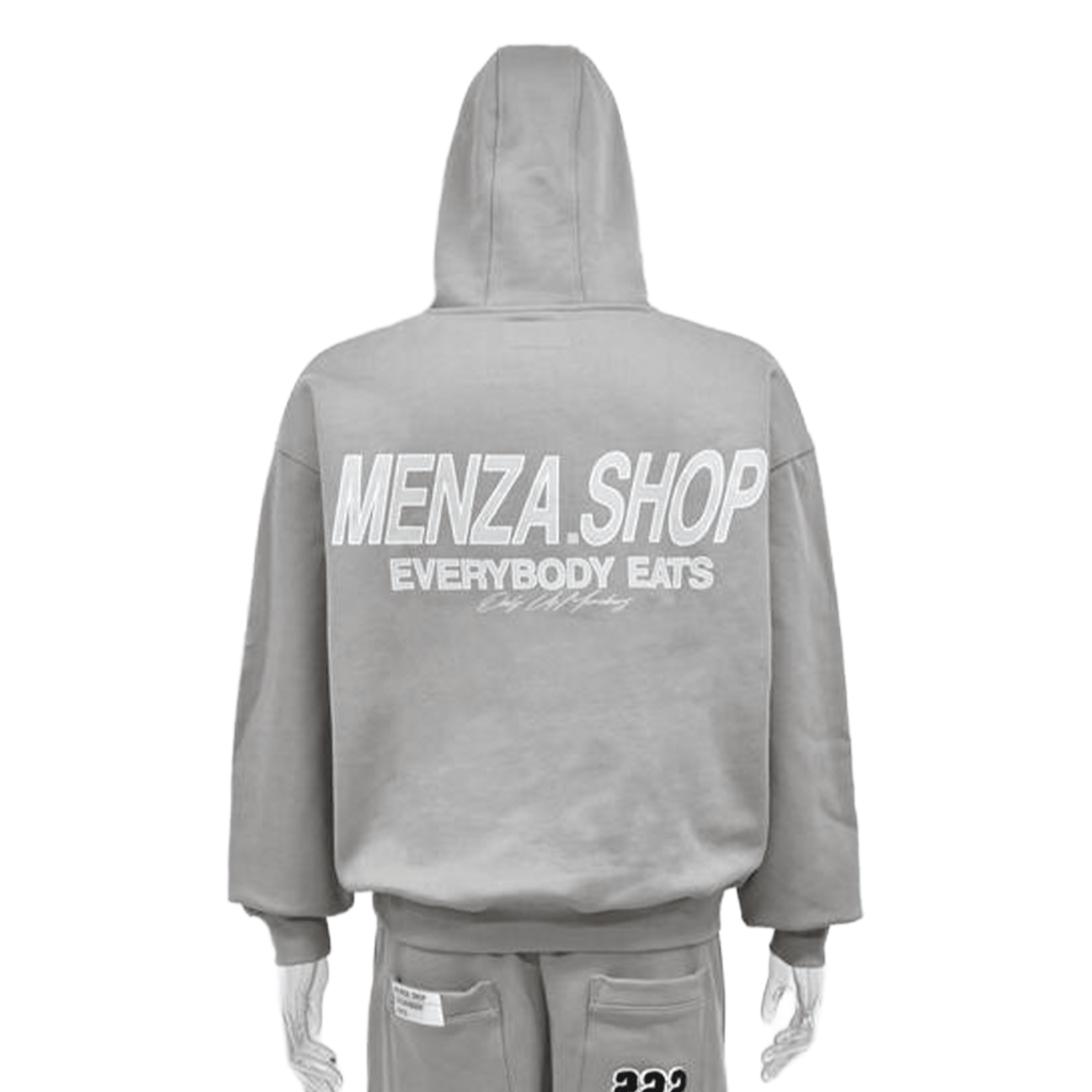 Double Hooded Zip-Up – Menza Winners Table