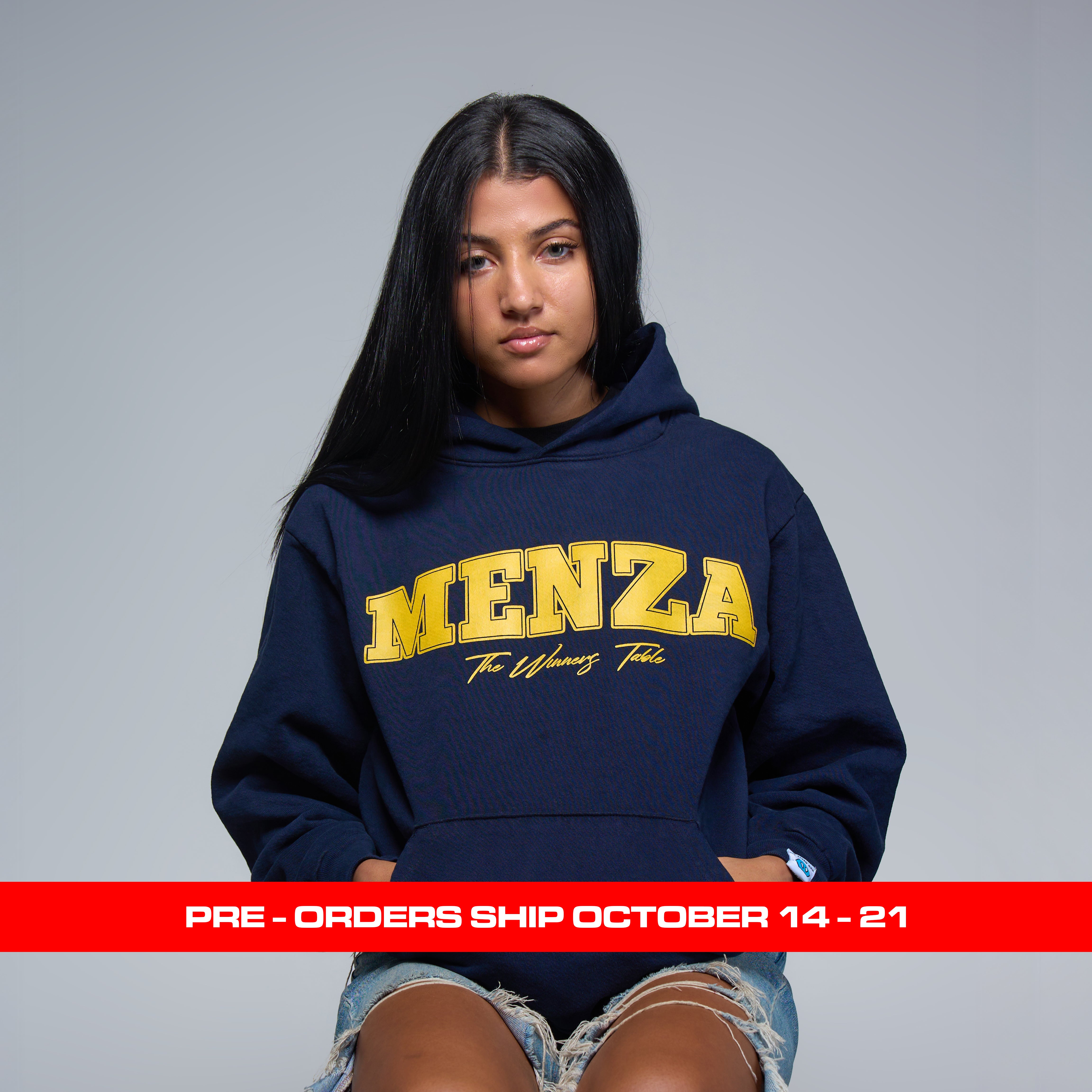 Navy Strong - Menza College Hoodie